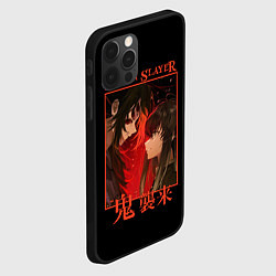 Чехол для iPhone 12 Pro Кокушибо и Ериичи Тсугикуни, цвет: 3D-черный — фото 2