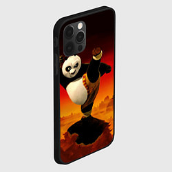 Чехол для iPhone 12 Pro Кунг-фу Панда New, цвет: 3D-черный — фото 2