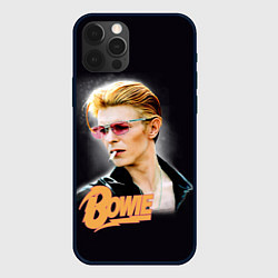 Чехол для iPhone 12 Pro David Bowie Smoking, цвет: 3D-черный