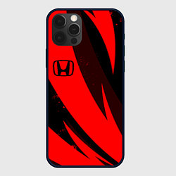 Чехол iPhone 12 Pro HONDA RED ХОНДА КРАСНЫЙ