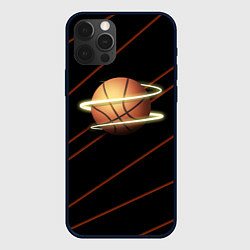 Чехол для iPhone 12 Pro Баскетбол life, цвет: 3D-черный