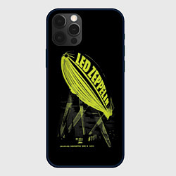 Чехол для iPhone 12 Pro Led Zeppelin Лед Зеппелин, цвет: 3D-черный