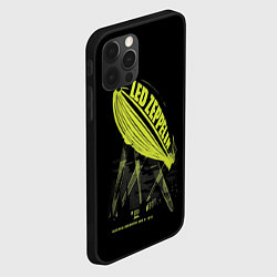 Чехол для iPhone 12 Pro Led Zeppelin Лед Зеппелин, цвет: 3D-черный — фото 2