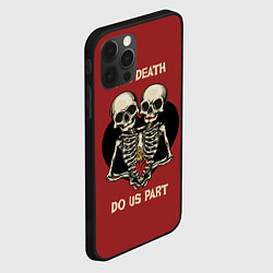 Чехол для iPhone 12 Pro Любовь до Гроба love till death, цвет: 3D-черный — фото 2