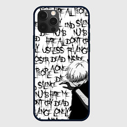Чехол для iPhone 12 Pro DEAD INSIDE 1000-7, цвет: 3D-черный