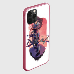 Чехол для iPhone 12 Pro Aloy Forbidden West, цвет: 3D-малиновый — фото 2