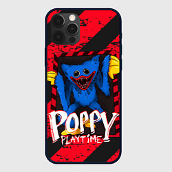 Чехол iPhone 12 Pro Poppy Playtime RED WARNING