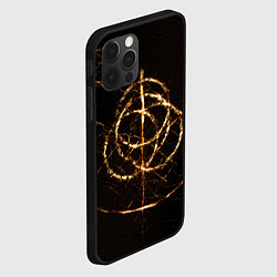 Чехол для iPhone 12 Pro ELDEN RING SYMBOL ВЕЛИКИЕ РУНЫ, цвет: 3D-черный — фото 2