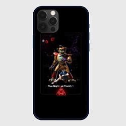 Чехол iPhone 12 Pro FNAF 9 Security Breach персонажи