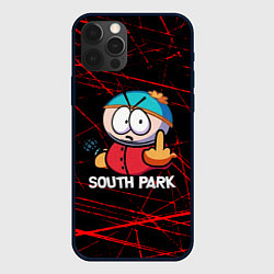 Чехол для iPhone 12 Pro Мультфильм Южный парк Эрик South Park, цвет: 3D-черный
