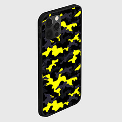 Чехол для iPhone 12 Pro Black Camo, цвет: 3D-черный — фото 2