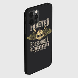 Чехол для iPhone 12 Pro FOREVER ROCK AND ROLL, цвет: 3D-черный — фото 2