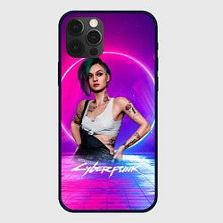 Чехол для iPhone 12 Pro Judy Джуди Cyberpunk2077, цвет: 3D-черный