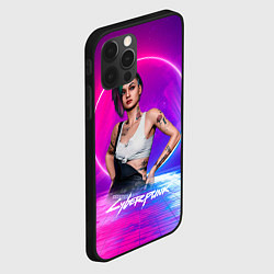 Чехол для iPhone 12 Pro Judy Джуди Cyberpunk2077, цвет: 3D-черный — фото 2