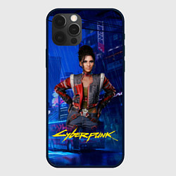 Чехол для iPhone 12 Pro Panam Панам Cyberpunk2077, цвет: 3D-черный