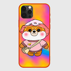 Чехол iPhone 12 Pro Шиба Ину Лалафанфан