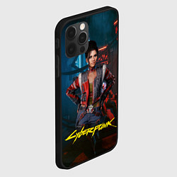 Чехол для iPhone 12 Pro Panam Cyberpunk2077 Панам, цвет: 3D-черный — фото 2