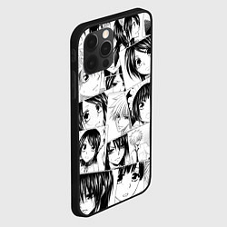 Чехол для iPhone 12 Pro ПРЕЗИДЕНТ СТУДСОВЕТА ГОРНИЧНАЯ Pattern, цвет: 3D-черный — фото 2