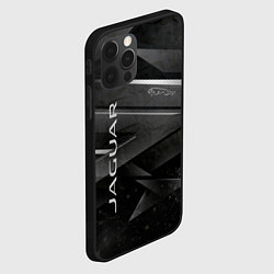 Чехол для iPhone 12 Pro JAGUR ЯГУАР абстракция, цвет: 3D-черный — фото 2