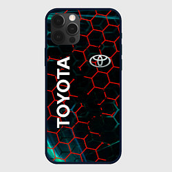 Чехол iPhone 12 Pro Toyota соты
