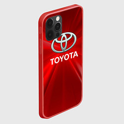 Чехол для iPhone 12 Pro Toyota тойота, цвет: 3D-красный — фото 2