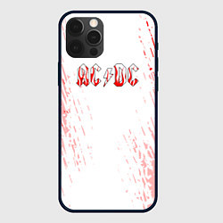 Чехол iPhone 12 Pro ACDC Паттерн