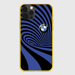 Чехол для iPhone 12 Pro BMW Pattern Germany, цвет: 3D-желтый