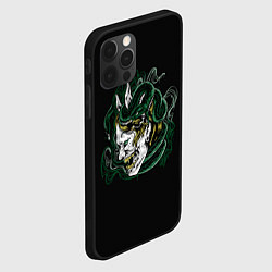 Чехол для iPhone 12 Pro Демон Они Ведьма, цвет: 3D-черный — фото 2