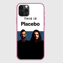 Чехол для iPhone 12 Pro Плацебо Дуэт, цвет: 3D-малиновый