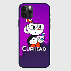 Чехол iPhone 12 Pro Недовольная чашечка cuphead