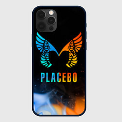 Чехол для iPhone 12 Pro Placebo, Logo, цвет: 3D-черный