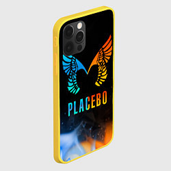 Чехол для iPhone 12 Pro Placebo, Logo, цвет: 3D-желтый — фото 2