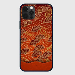Чехол iPhone 12 Pro Япония Волны