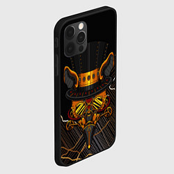 Чехол для iPhone 12 Pro Стимпанк Шапочник, цвет: 3D-черный — фото 2