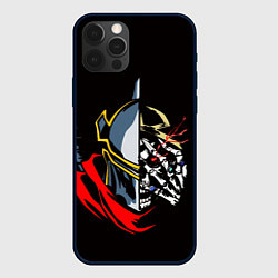 Чехол для iPhone 12 Pro Overlord Повелитель, цвет: 3D-черный