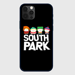 Чехол iPhone 12 Pro Южный парк мультфильм - персонажи