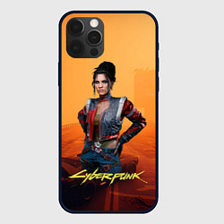 Чехол iPhone 12 Pro Панам пустоши Cyberpunk2077