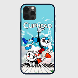 Чехол iPhone 12 Pro Cuphead 2 чашечки