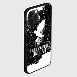 Чехол для iPhone 12 Pro Hollywood Undead - CHAOS Out Now, цвет: 3D-черный — фото 2