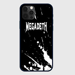 Чехол для iPhone 12 Pro Megadeth, цвет: 3D-черный