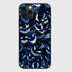 Чехол для iPhone 12 Pro Drain monsters, цвет: 3D-черный