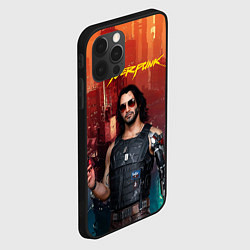 Чехол для iPhone 12 Pro Cyberpunk2077 Vi, цвет: 3D-черный — фото 2