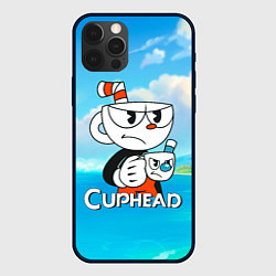 Чехол iPhone 12 Pro Cuphead сердитая чашечка