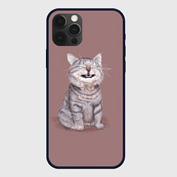 Чехол iPhone 12 Pro Недовольный котик Disgruntled cat