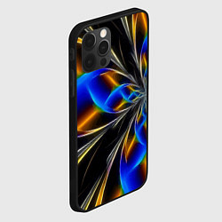 Чехол для iPhone 12 Pro Neon vanguard pattern Fashion 2023, цвет: 3D-черный — фото 2