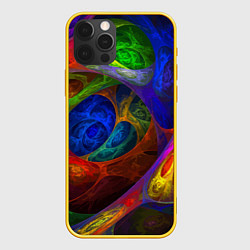 Чехол iPhone 12 Pro Абстрактная мультивселенная паттерн Abstraction