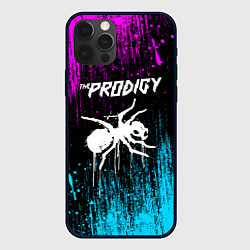 Чехол iPhone 12 Pro The prodigy neon