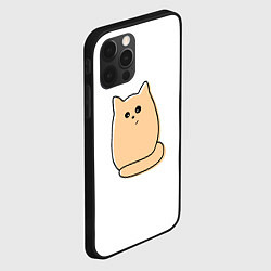 Чехол для iPhone 12 Pro Милый рыжий кот, цвет: 3D-черный — фото 2