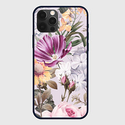 Чехол iPhone 12 Pro Цветы Романтический Букет