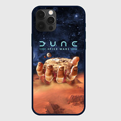 Чехол iPhone 12 Pro Dune: Spice Wars песчаные дюны и рука с базой